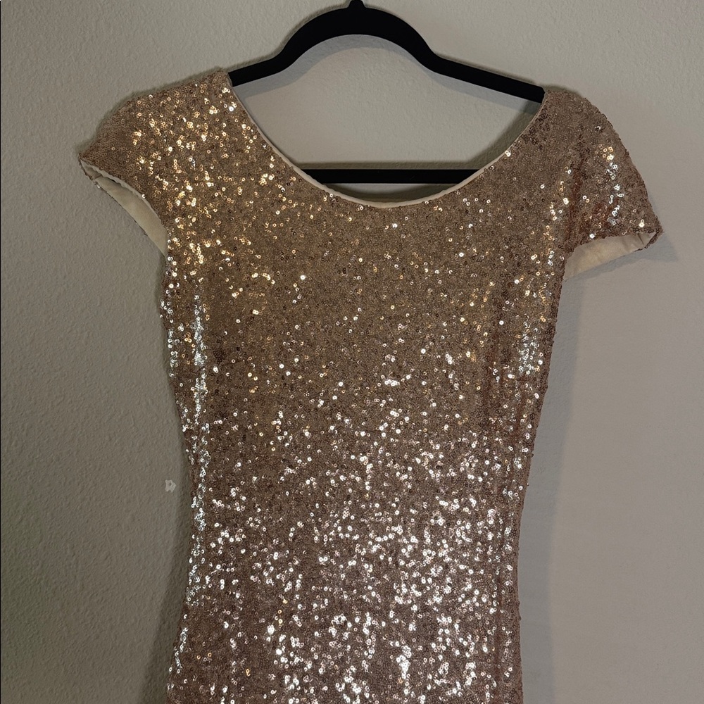 Sequin Midi Dress